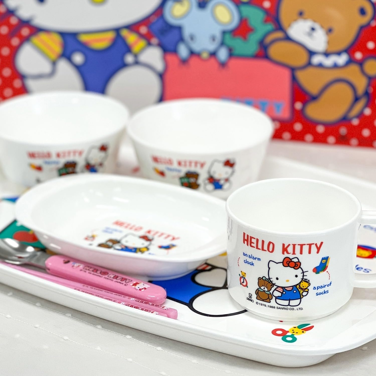 Amazon.co.jp: OSK ハローキティ ベビーランチセット : ベビー＆マタニティ